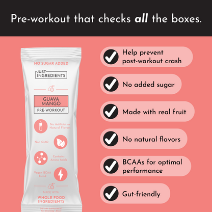 Guava Mango Pre-Workout Stick
