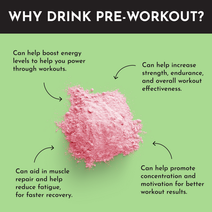 Strawberry Limeade Pre-Workout Single Serving Packs (20)