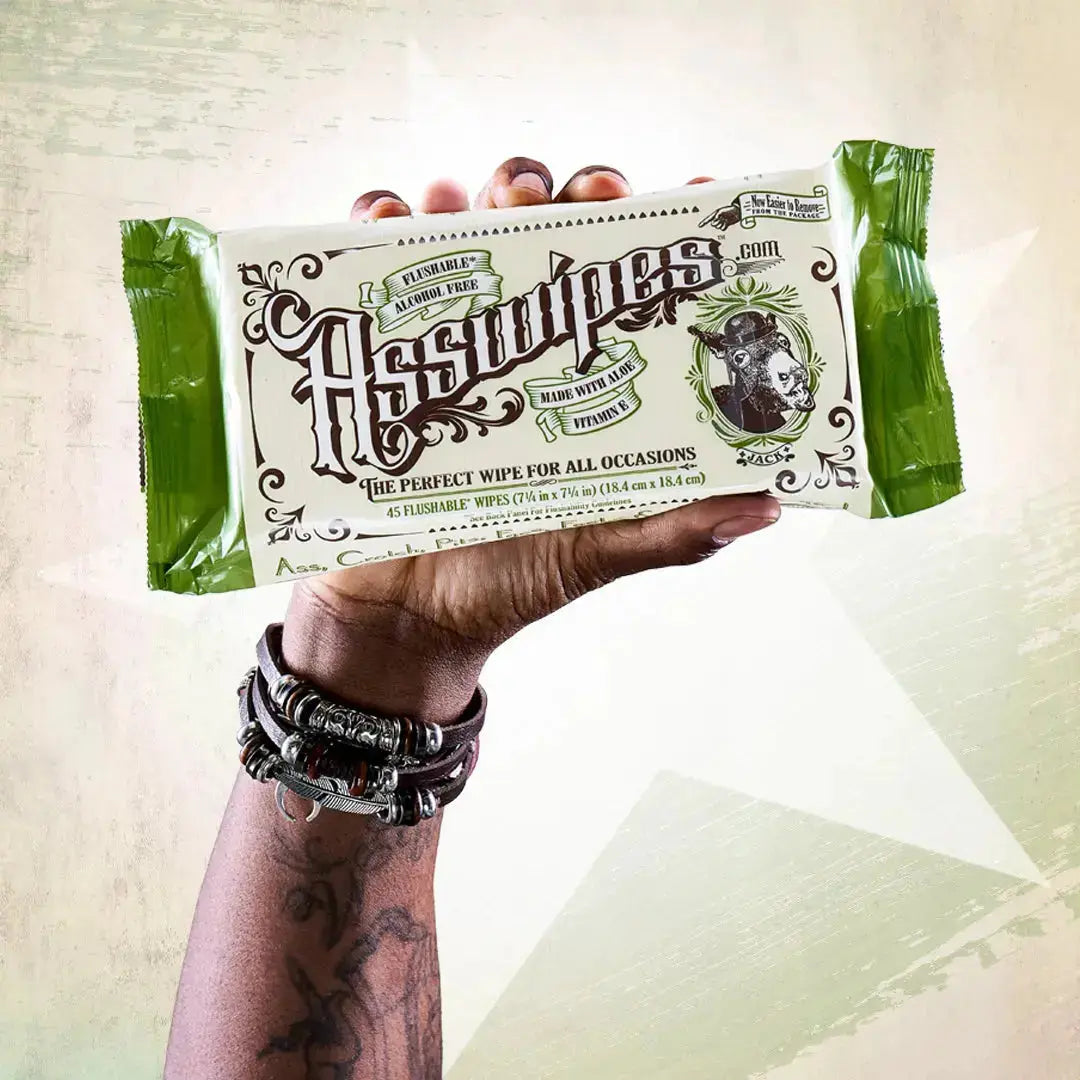 Asswipes 45ct Flow Pack (select quantity)