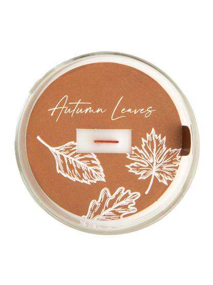 Autumn Leaves 7.5 oz Wooden Wick Candle