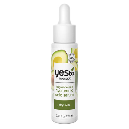 avocado fragrance-free hyaluronic acid serum dry skin
