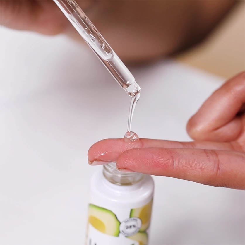 avocado fragrance-free hyaluronic acid serum dry skin