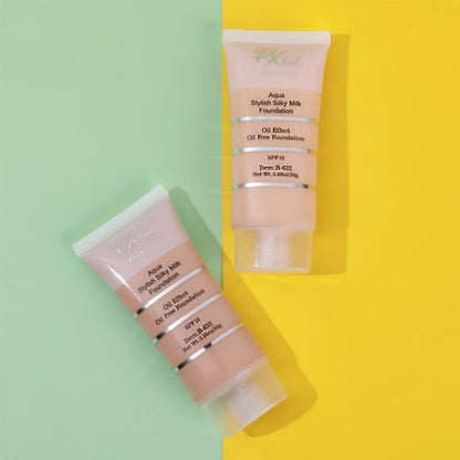 Aqua Stylish Silky Milk Oil Free Foundation