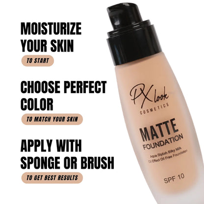 Matte Foundation for Oily Skin