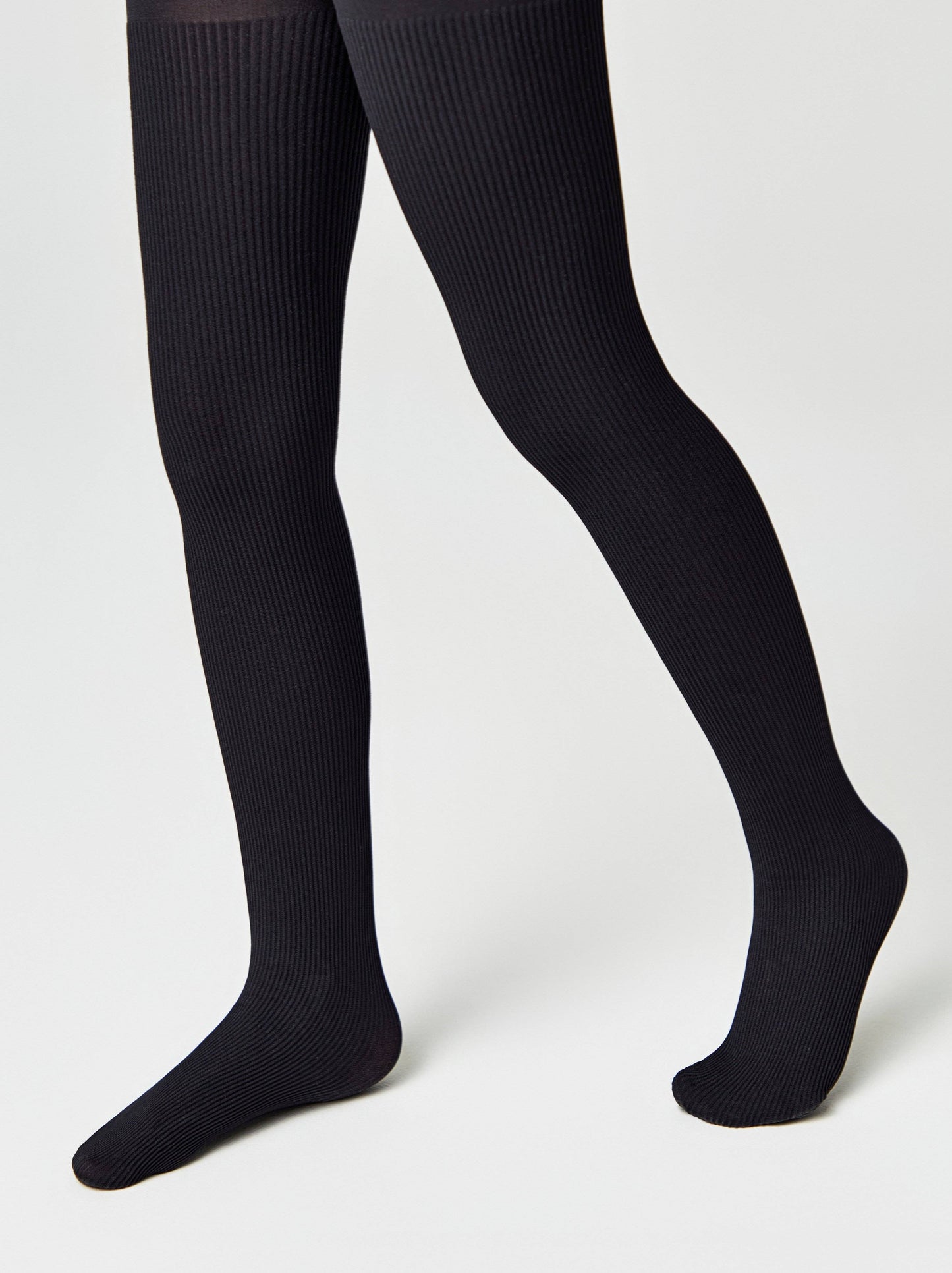 Conte Judy 50 Den - Fantasy Thick Ribbed Tights For Girls - 4yr. 6yr. 8yr. 10yr. 12yr. (22С-142СП)