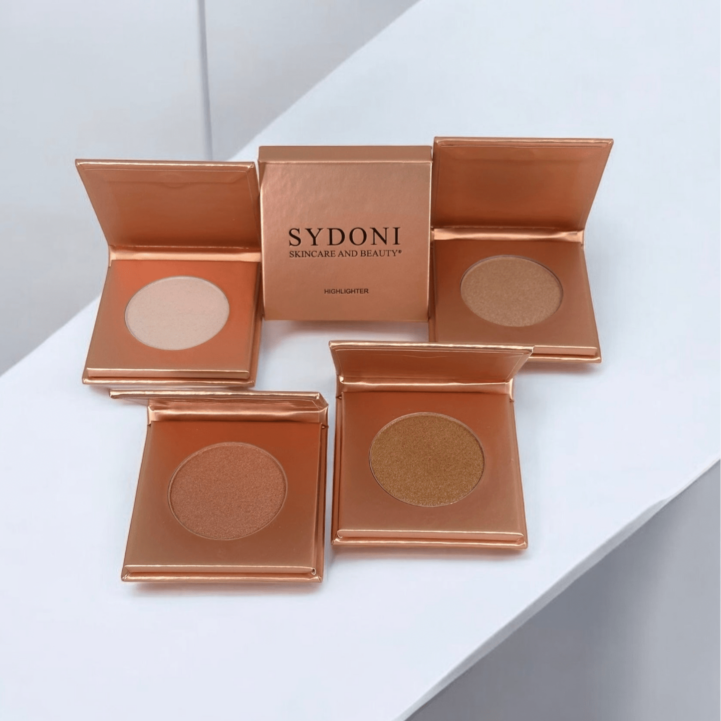 SYDONI HIGHLIGHTER POWDER-SINGLE PALETTE Net. Wt. 0.04kg