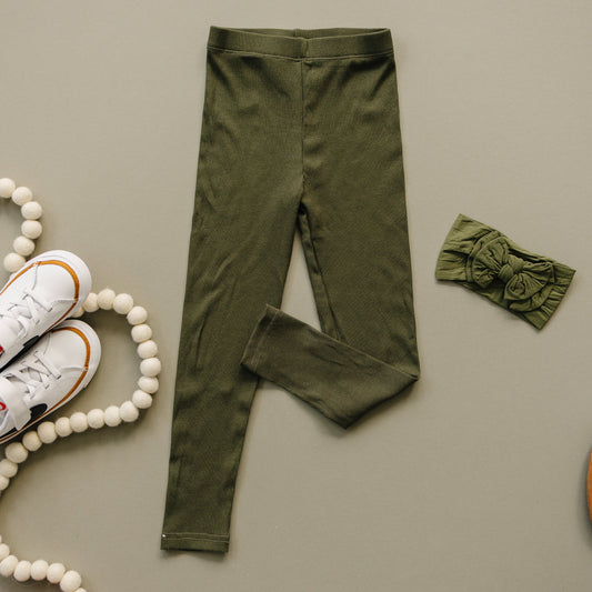 Ribbed Bamboo Leggings
