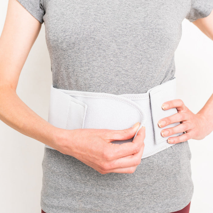 ObusForme Women's Back Support Belt, XX-Large, Light Grey