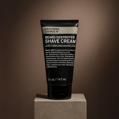 Grooming Lounge Beard Destroyer Shave Cream - Best Shave Cream For Sensitive Skin