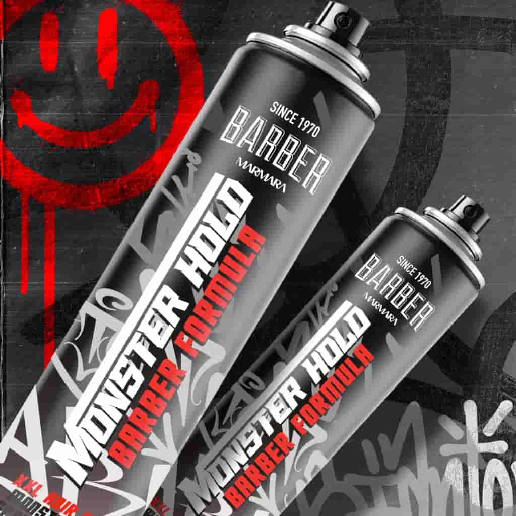 Marmara Barber Hair Spray Strong Control 750ml Monster