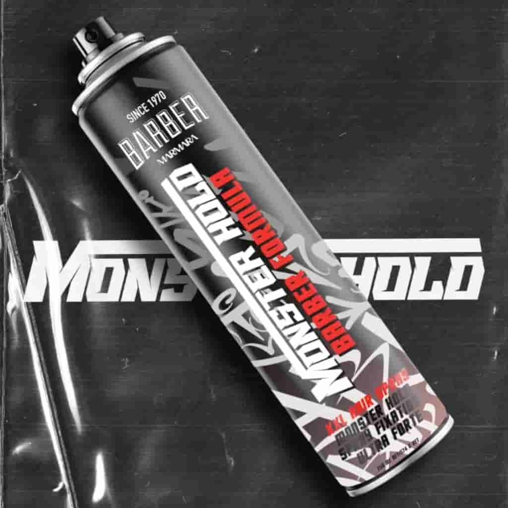 Marmara Barber Hair Spray Strong Control 750ml Monster