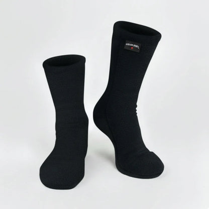 Polar Feet Fleece Socks - Black