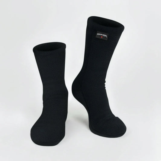 Polar Feet Fleece Socks - Black