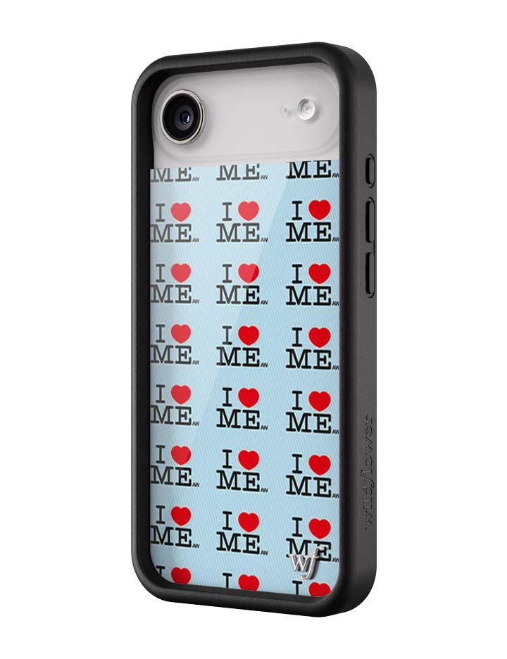 I Heart Me | Blue iPhone Case