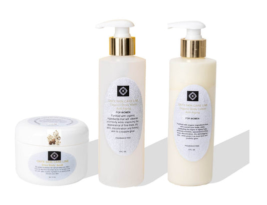 THREE STEP ORGANIC ANTI-AGING BODY SYSTEM - Ten Fragrances - for Women