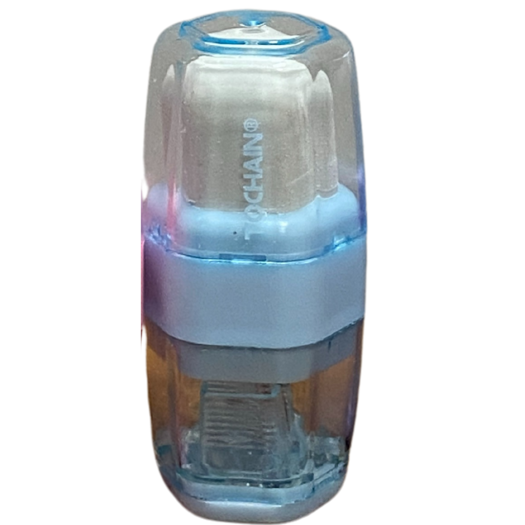 Borrador con Sacapuntas Tochain Azul