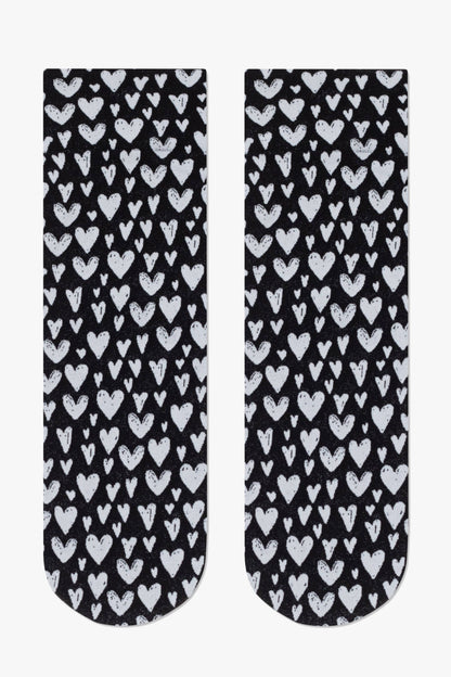 Socks Conte Fantasy - Heart Pattern