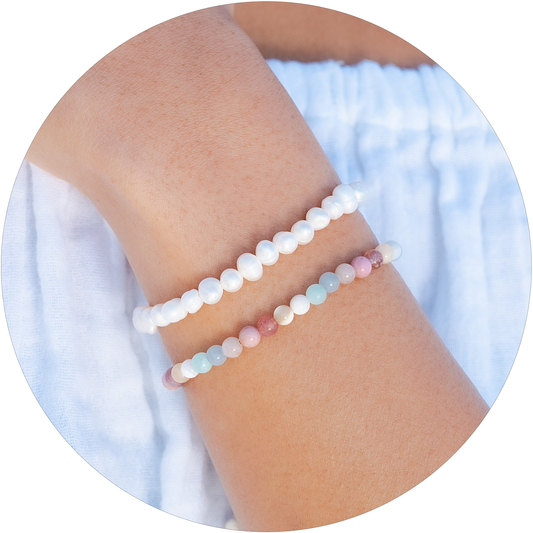 Compassion + Self Love Bracelet Stack