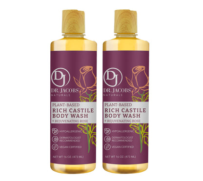 Rose Castile Body Wash (All American)