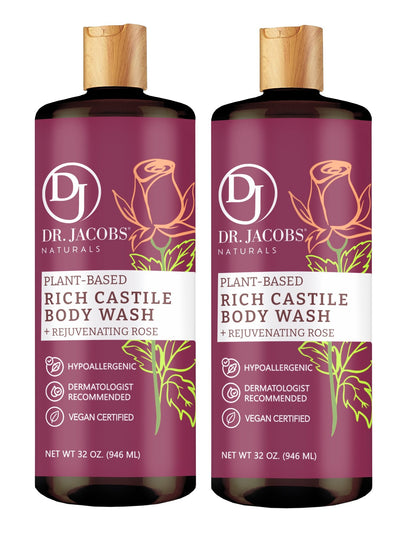 Rose Castile Body Wash (All American)