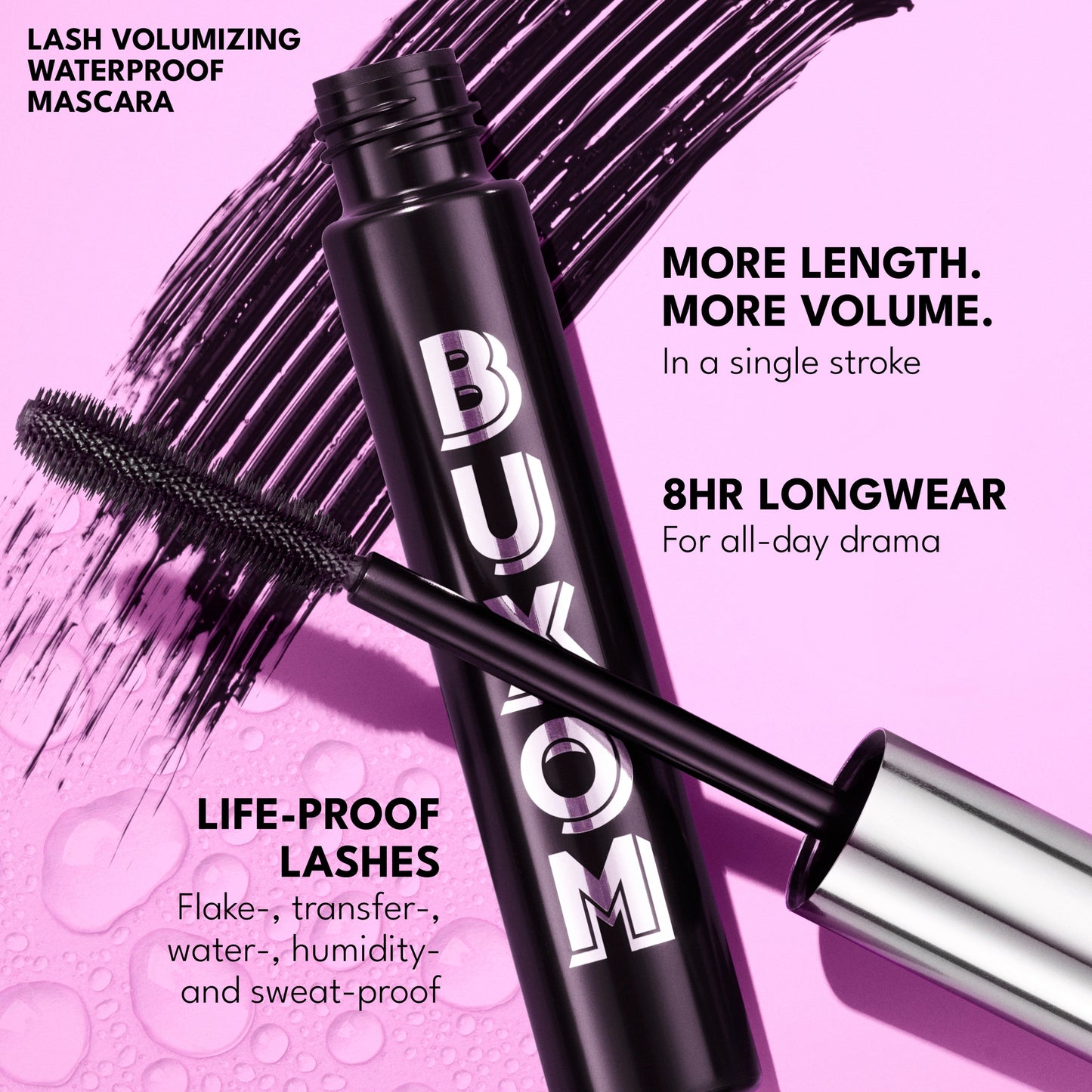 BUXOM® Lash Waterproof Volumizing Mascara
