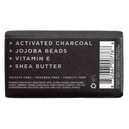 BYRD Activated Charcoal Exfoliating Bar