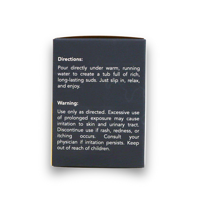 Lockwood Forest Liquid Bath Bomb - Sage, Oakmoss, and Lavender