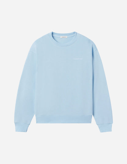 Basics Dream Blue Unisex Crewneck
