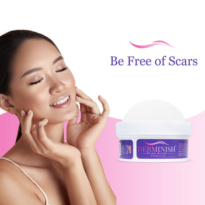 Derminish® Scar Wipes