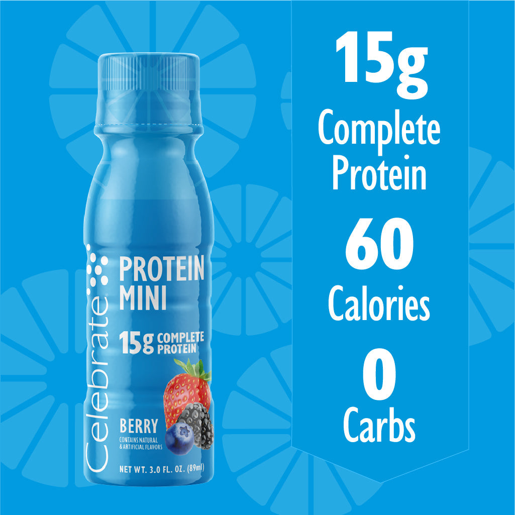 Protein Mini 15G Protein Shots, 3oz