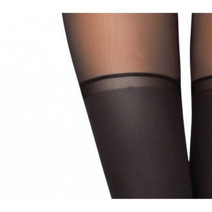 Conte Chance 50 Den - Fantasy Opaque Women's Tights with Imitation Golfs (16С-136СП)