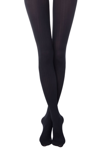 Conte Voyage 60 Den - Fantasy Women's Tights with relief vertical weave (19С-239СП)