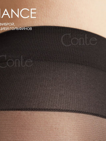 Conte Chance 50 Den - Fantasy Opaque Women's Tights with Imitation Golfs (16С-136СП)
