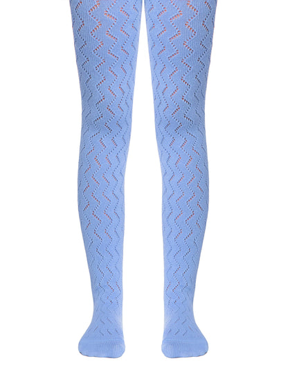 #7С-80СП(268) - Miss Conte-Kids Openwork Cotton Tights For Girls 2yr.-4yr.