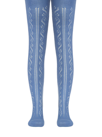 #7С-80СП(266) - Miss Conte-Kids Openwork Cotton Tights For Girls 0/12m.-12/24m.