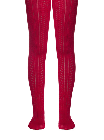 #7С-80СП(267) - Miss Conte-Kids Openwork Cotton Tights For Girls 6yr.-8yr.