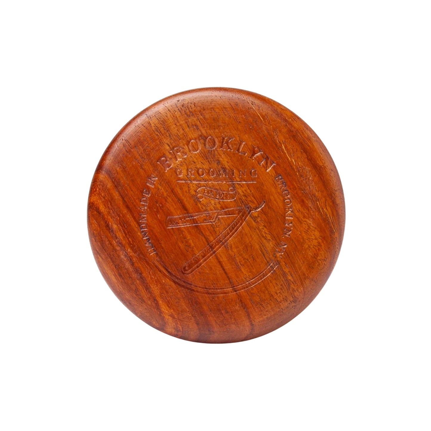 Brooklyn Grooming Wood Shaving Bowl Dark Oak