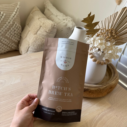 B*tch’s Brew Tea: Herbal Blend for Menstrual Support  - Made with Organic and Wildcrafted Herbs (1800+ 5-Star Reviews)