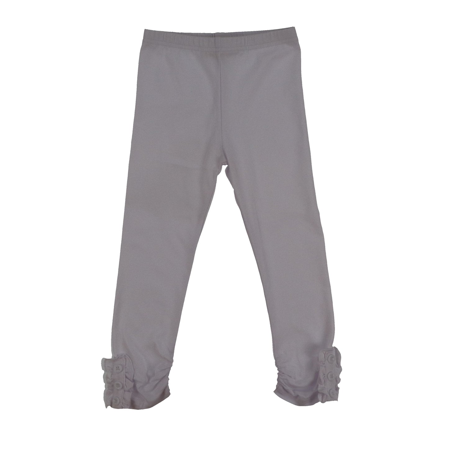 Girls Button Ruffle Pants