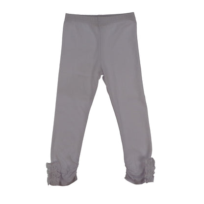 Girls Button Ruffle Pants