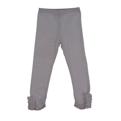 Girls Button Ruffle Pants