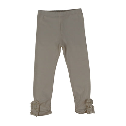 Girls Button Ruffle Pants