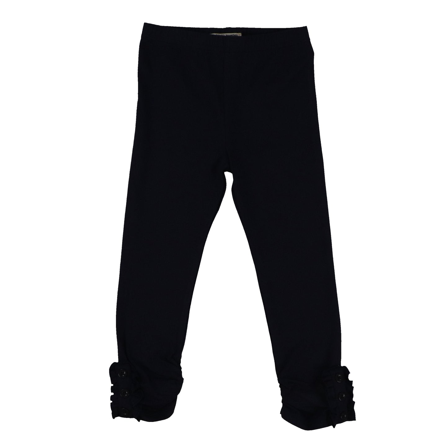 Girls Button Ruffle Pants