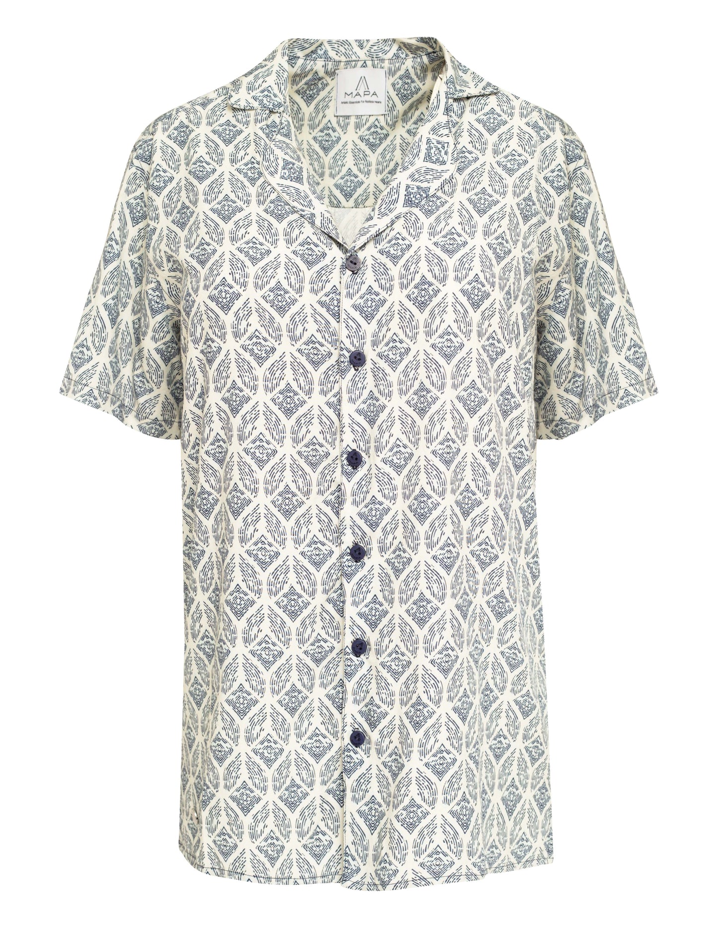 The Restless Shirt - Aegean Mosaic