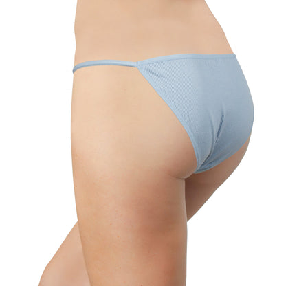 Seamless Rib Strappy Bikini, XS-2X