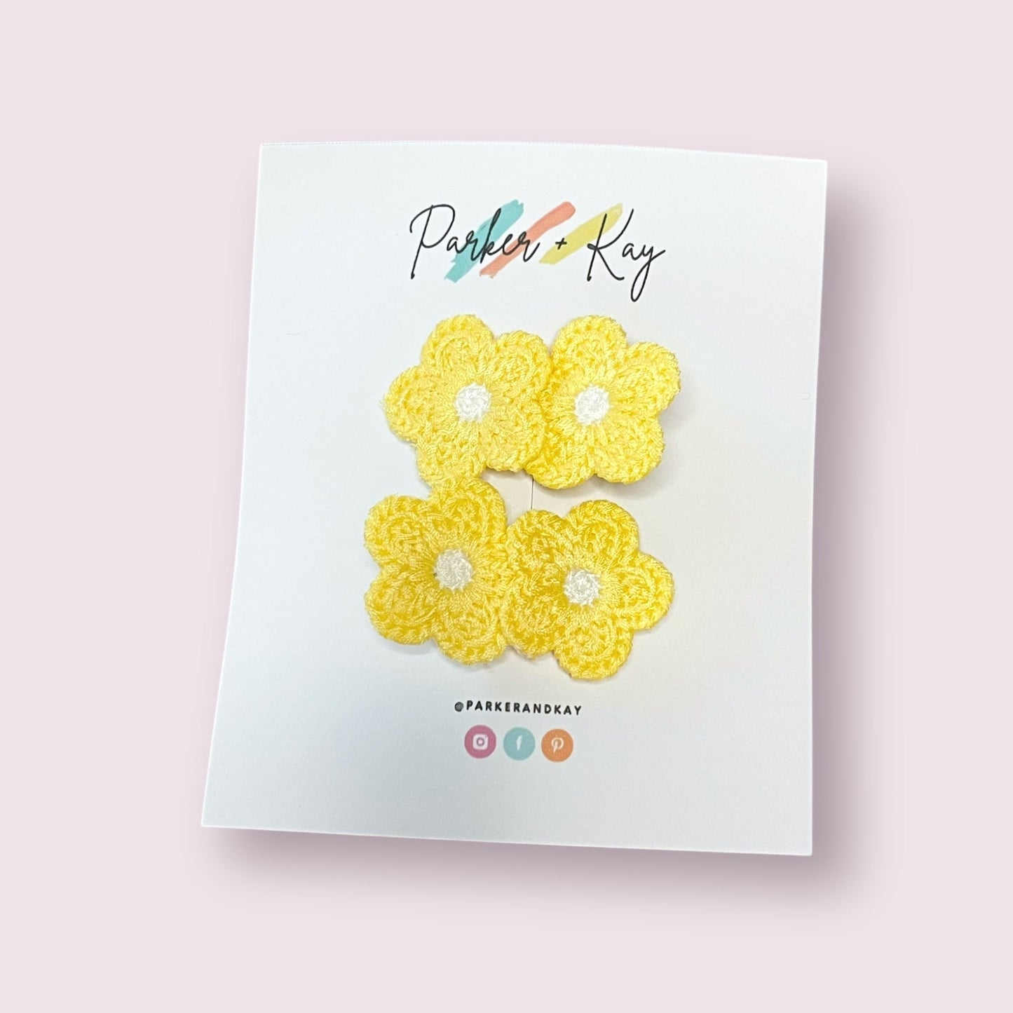Sunny Blooms Hair Clips