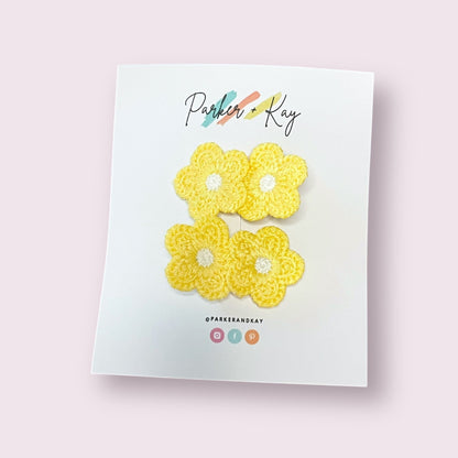 Sunny Blooms Hair Clips