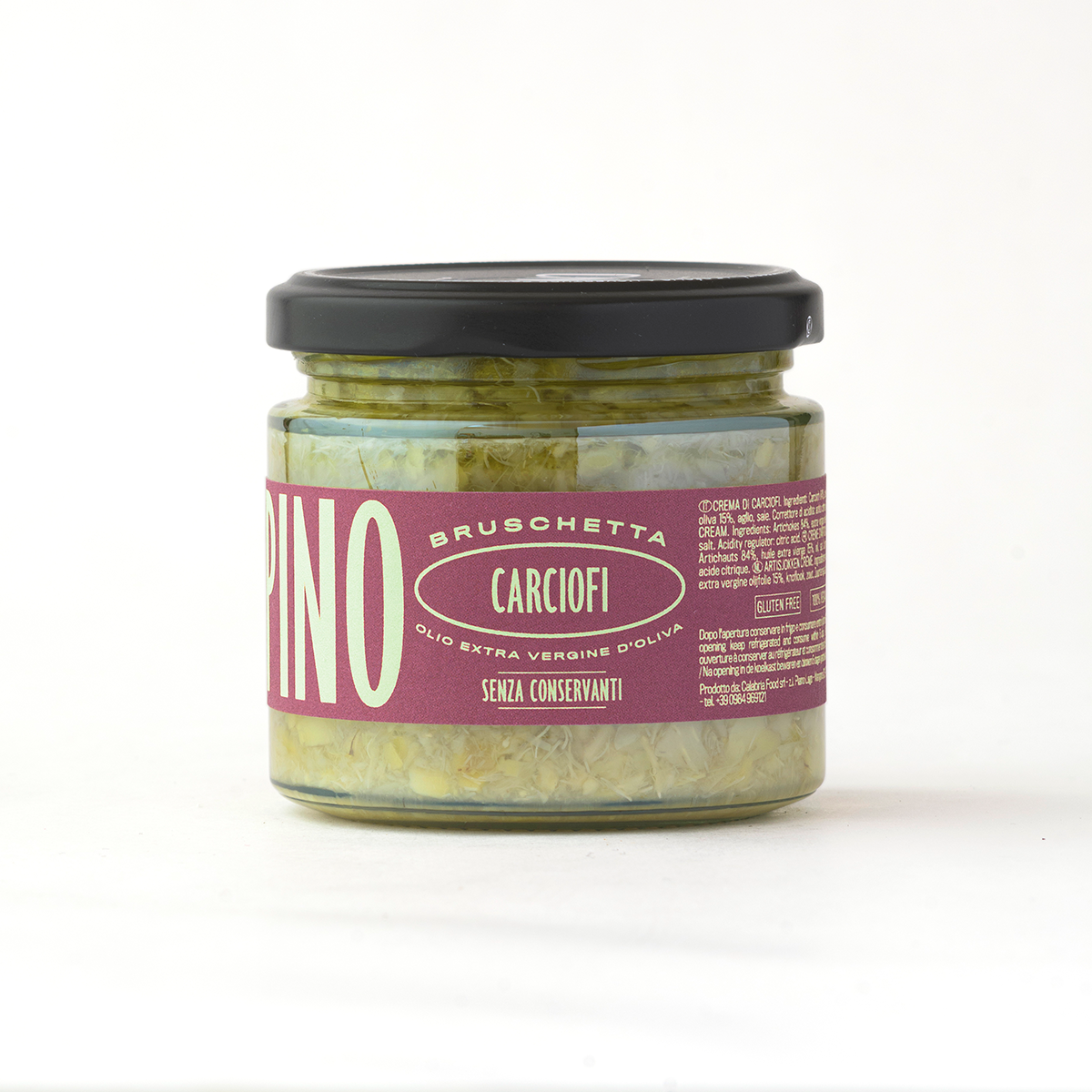 Famiglia Crispino Artichoke Bruschetta Spread — Marinated Italian Carciofi