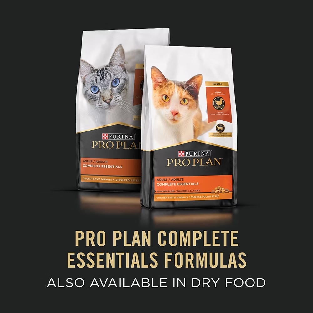 Pro Plan Complete Essentials Beef & Carrots Entrée in Gravy Wet Cat Food (3oz)
