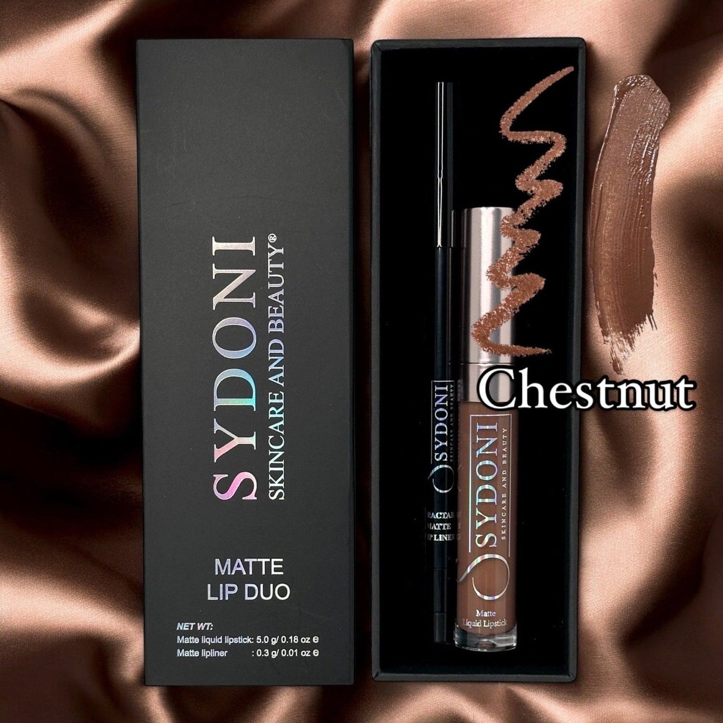 CHESTNUT MATTE LIP DUO